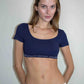 Dolce & Gabbana Navy Crop Top