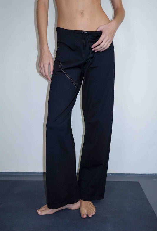Versace Toggle Yoga Pants