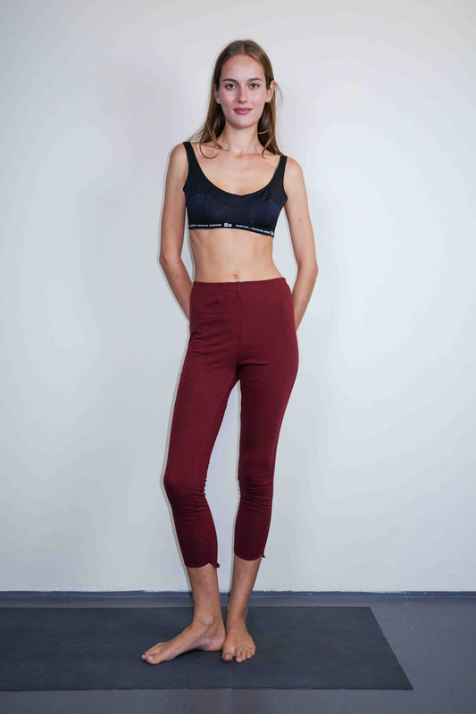Jean Paul Gaultier Merlot Leggings