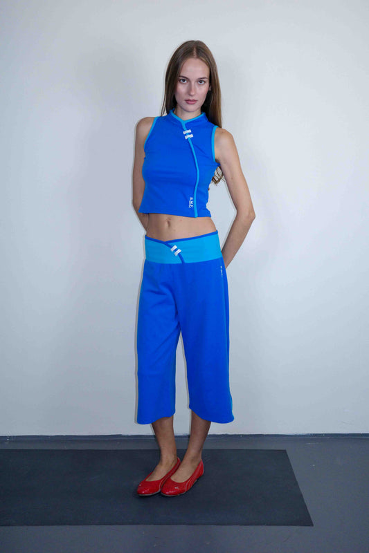 Turquoise Collared Set