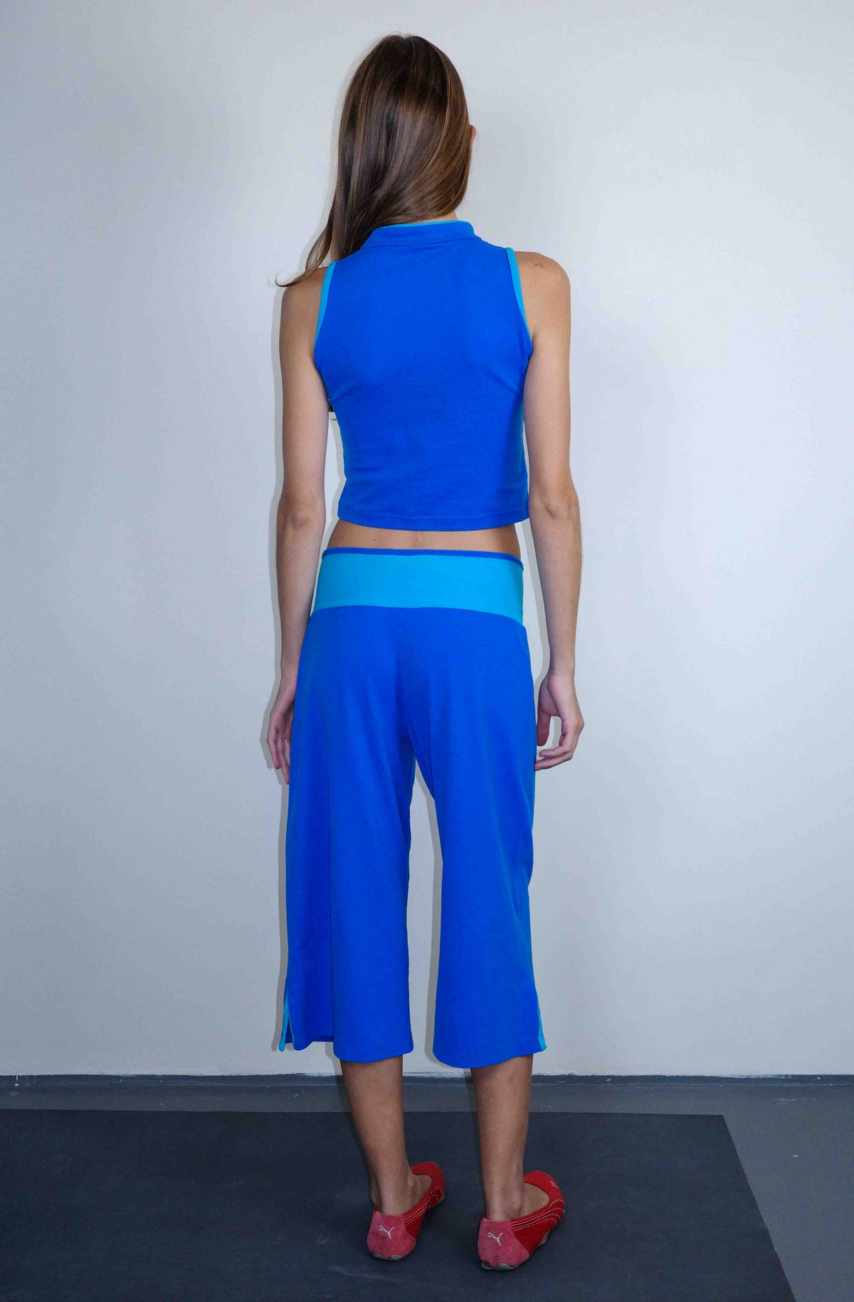 Turquoise Collared Set