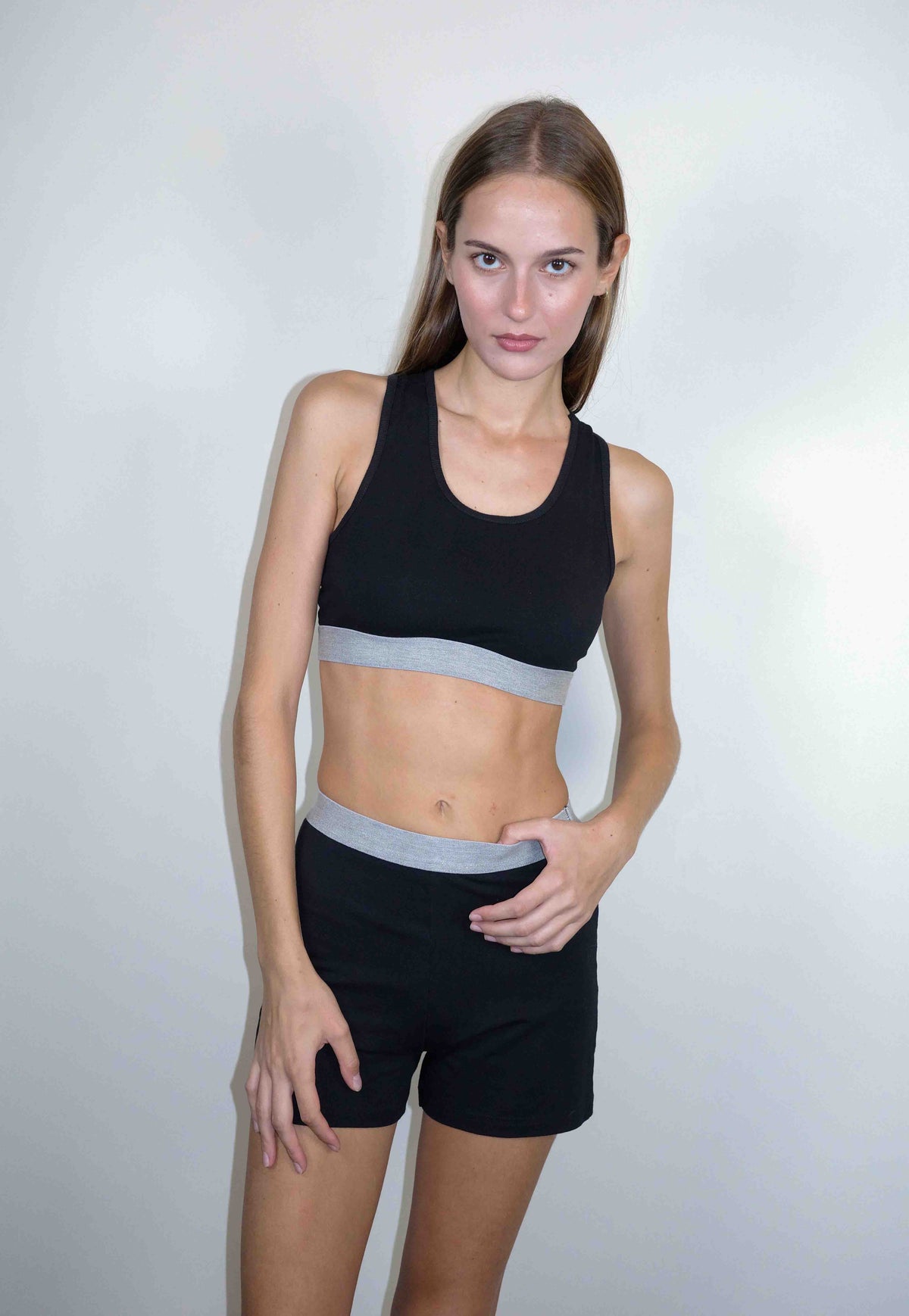 3 Suisses Black Cotton Set
