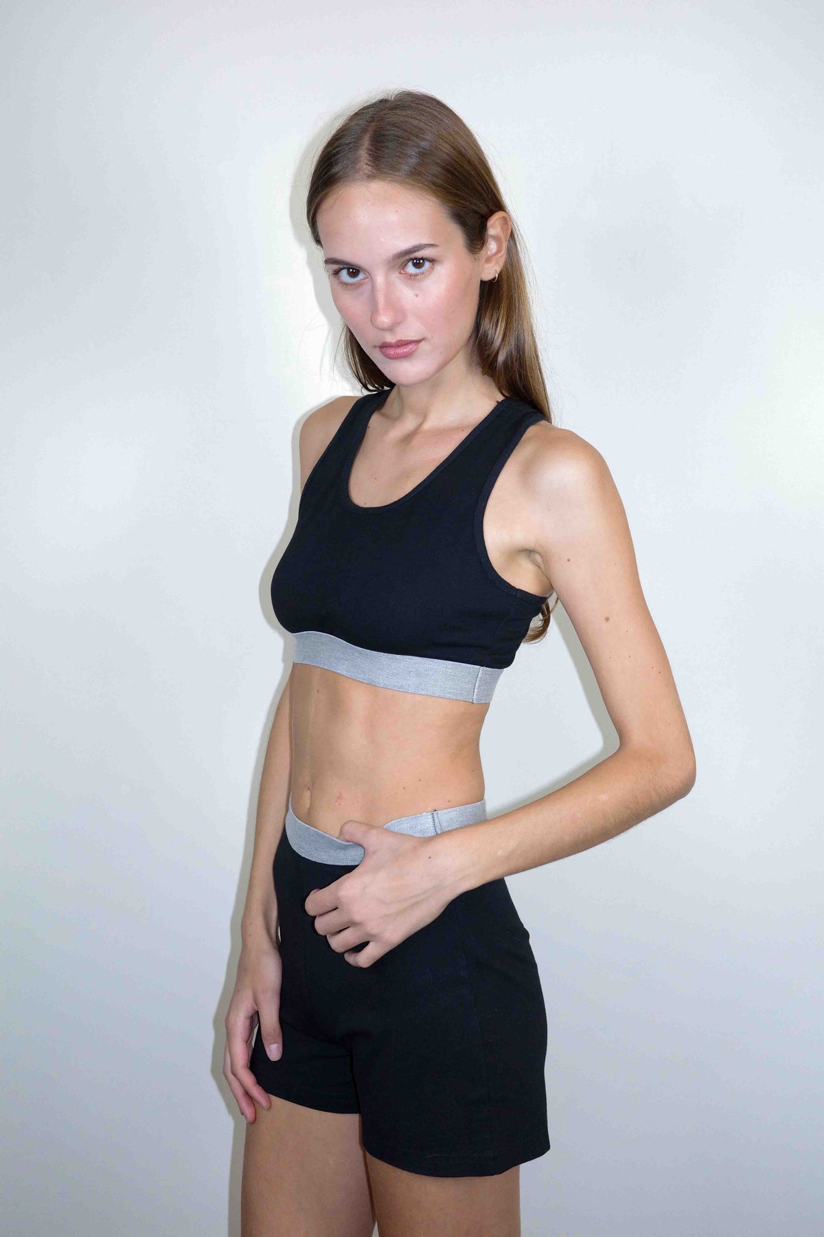 3 Suisses Black Cotton Set