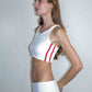 X Scarlet Stripe Set
