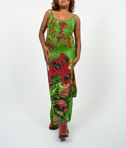 God Save the Queen Cerise Dress