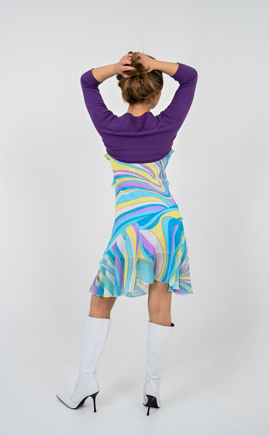Purple Bolero Shrug