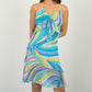 Periwinkle Swirl Dress