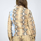 Blumarine Blue Rose Lightweight Jacket