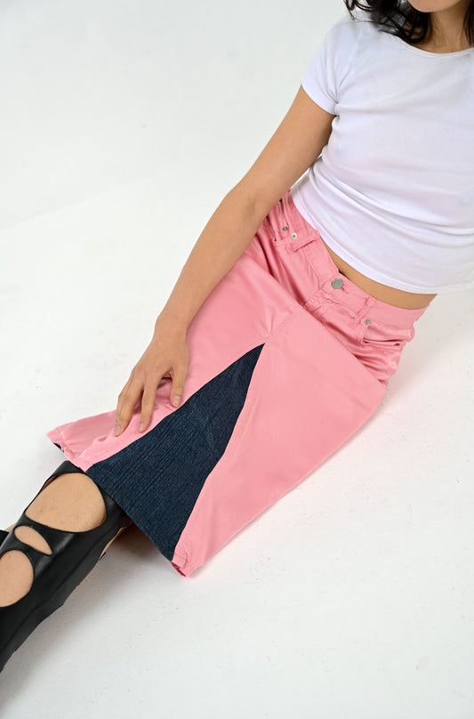 Fiorucci Peony Slit Skirt