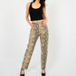 Leather Snake Pants