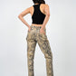 Leather Snake Pants