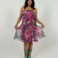 Alberta Ferretti Silk Floral Dress