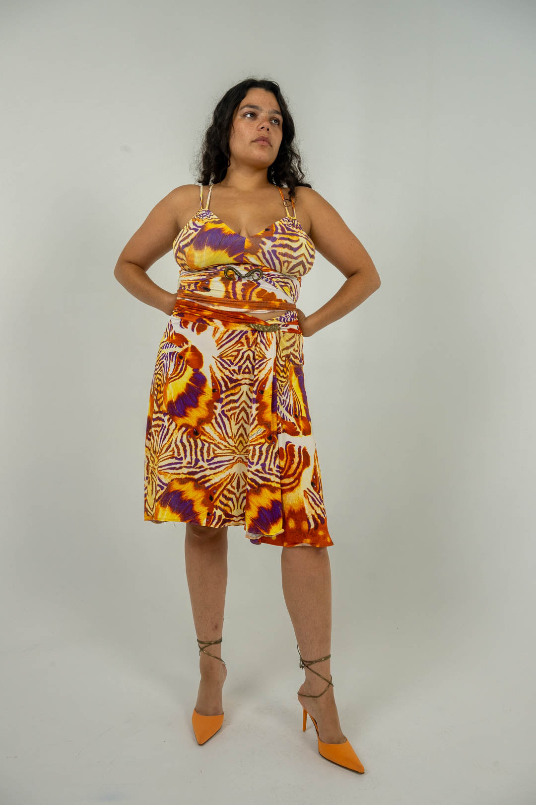 Just Cavalli Goldfish Skirt Set