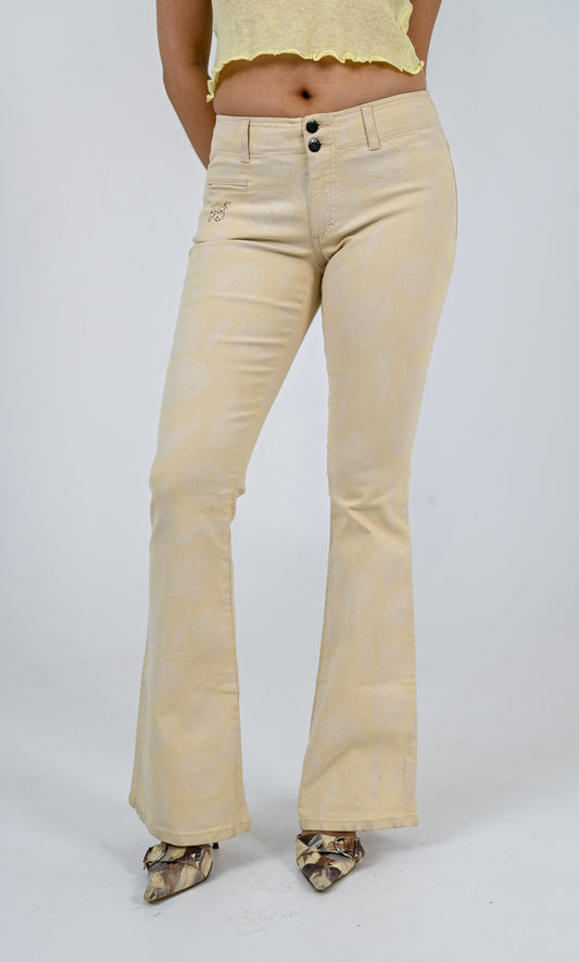 Blumarine Eggshell Tulip Pants