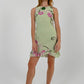 Mint Blossom Ruffle Dress