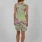 Mint Blossom Ruffle Dress