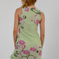 Mint Blossom Ruffle Dress