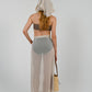 Fendi Woven Skirt & Overlay