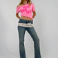 Richmond Trompe L'oeil Ceinture Denim