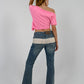 Richmond Trompe L'oeil Ceinture Denim