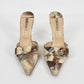 Cesare Paciotti Leather Buckle Mules (40)