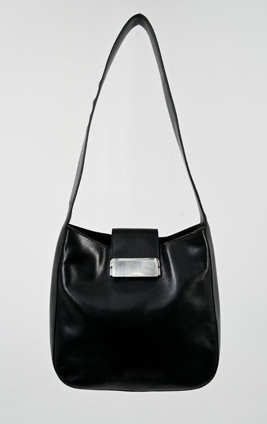 Prada  Leather Shoulder Bag