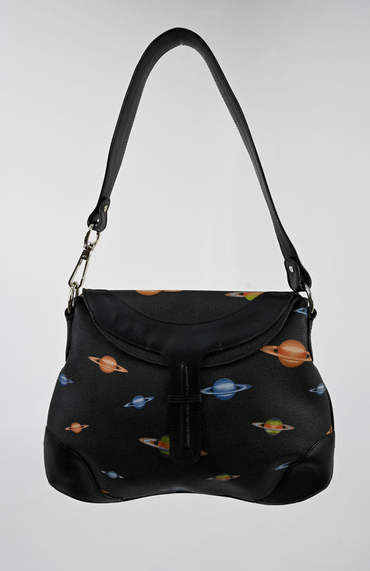 Leather Space Satchel