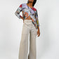 Celine Linen Wide Leg Trousers
