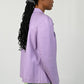 Lilac Leather Jacket