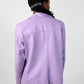 Lilac Leather Jacket