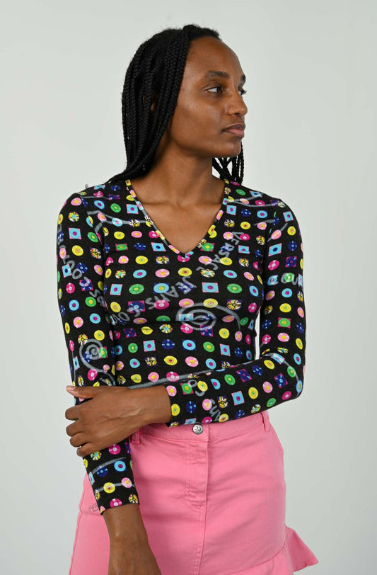 Versace Candy Motif Top