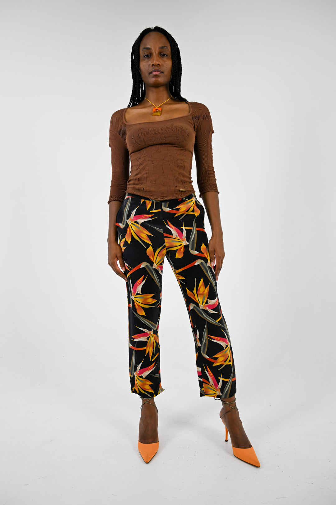 Fendi Birds of Paradise Pants