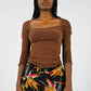 Just Cavalli Aloha Fishnet Top
