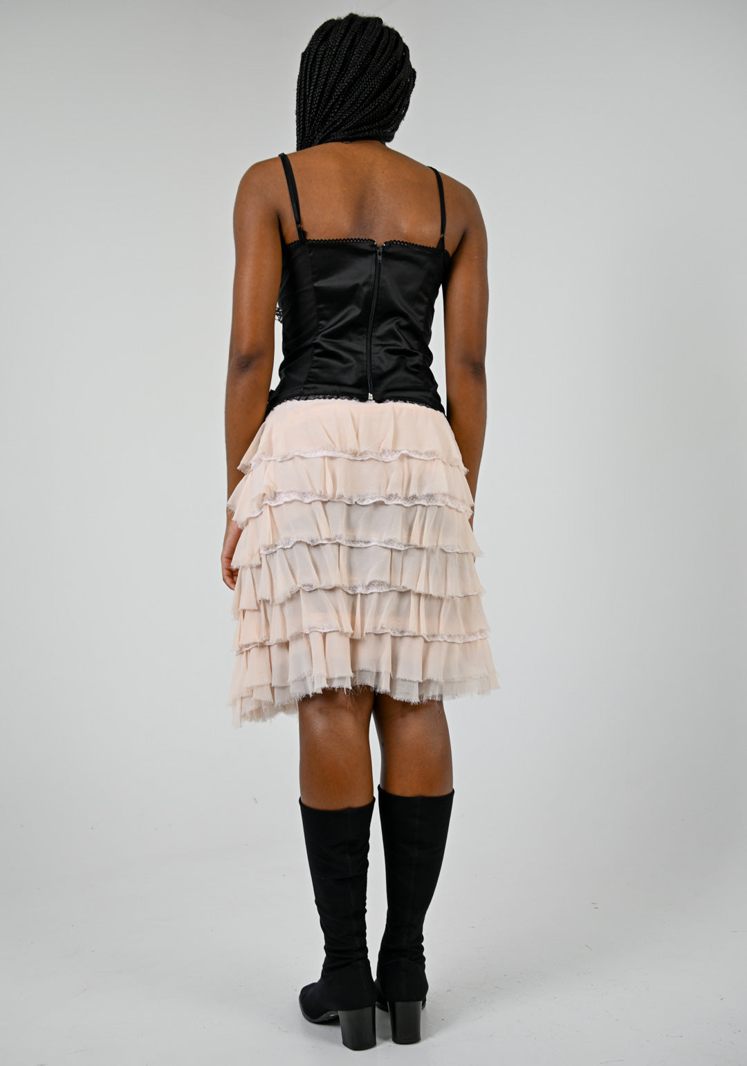 Celyn B. Silk Ballet Ruffle Skirt