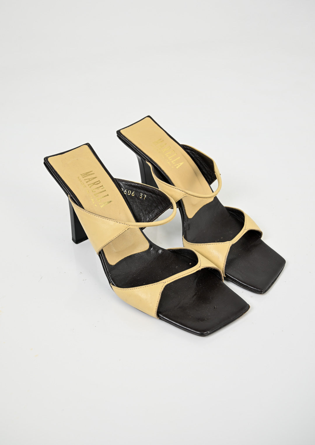 Marella Barely There Leather Mules (37)