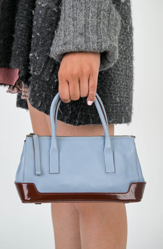 Prada Baby Blue Purse