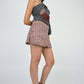 Mulberry Tweed Miniskirt
