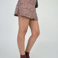 Mulberry Tweed Miniskirt