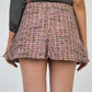 Mulberry Tweed Miniskirt