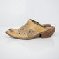 Tawny Leather Mules (38)