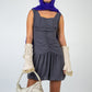 Storm Silk Ruched Dress