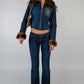 Blumarine Mink Denim Set