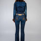 Blumarine Mink Denim Set