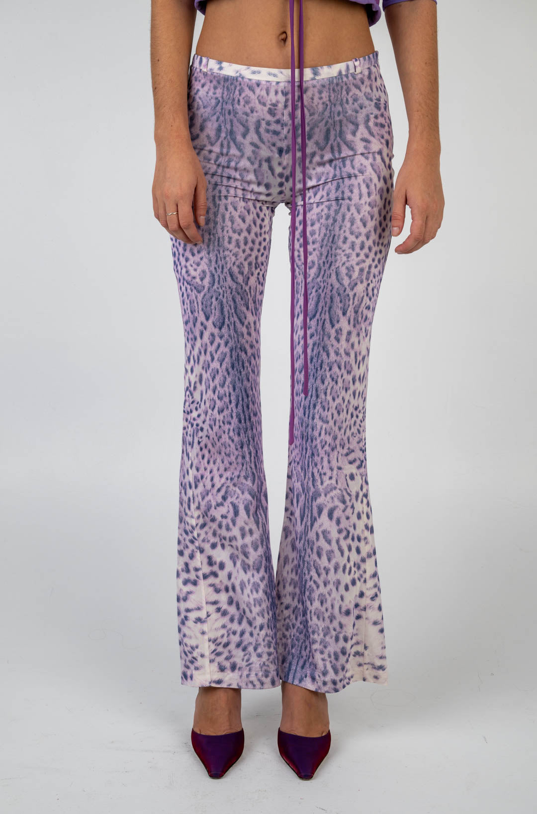 Roberto Cavalli Cheetah Silk Pants