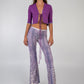Roberto Cavalli Cheetah Silk Pants