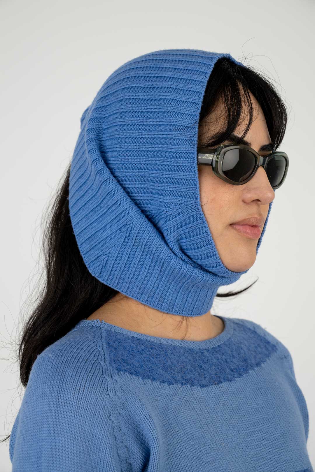 Mara Carol Cornflower Cowl Knit