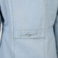Arctic Blue Leather Jacket