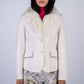 Thes & Thes Fox Trim Bedazzled Blazer