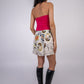 Jeff Gallano Silk Tattoo Skirt