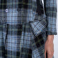 Marithé + François Girbaud Plaid Coat